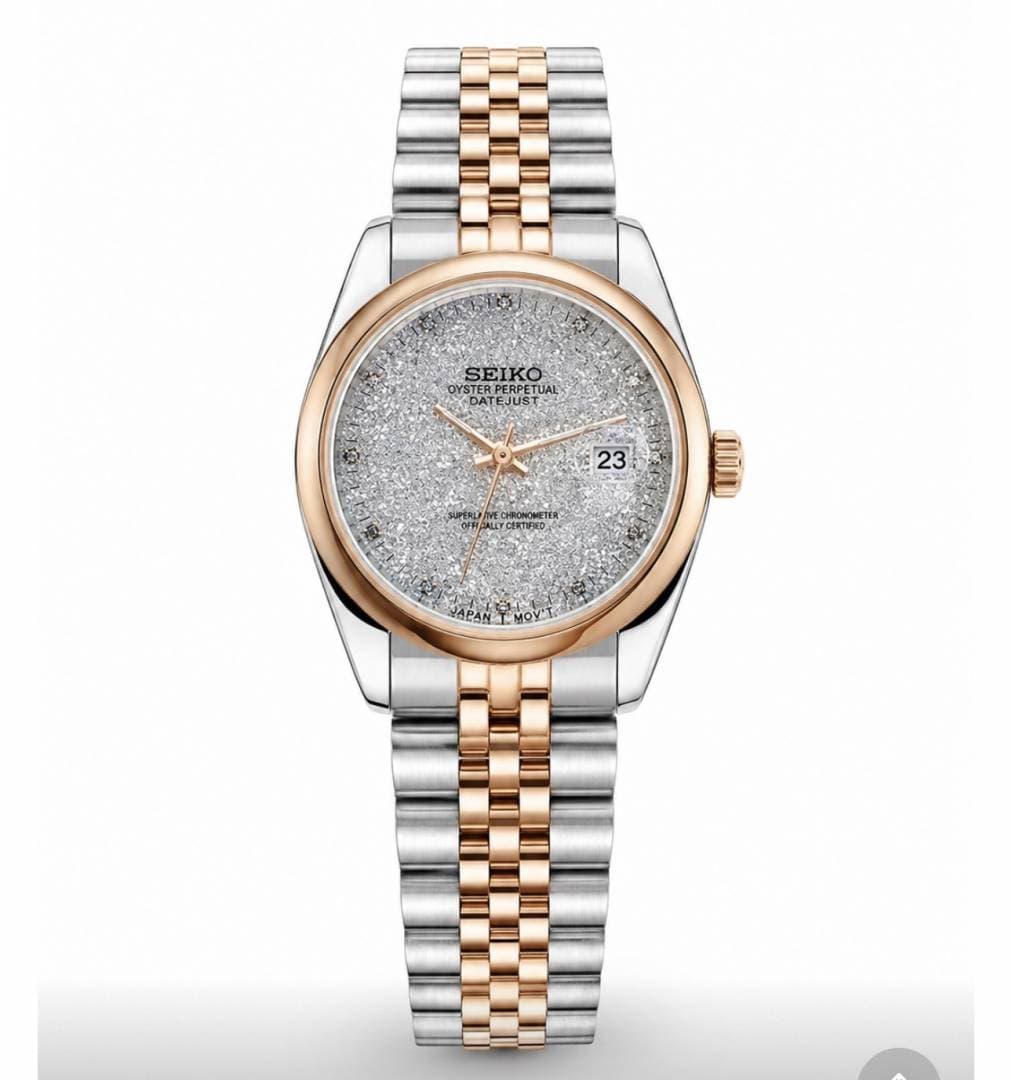 Seiko Oyster Perpetual Galaxy Twotone
