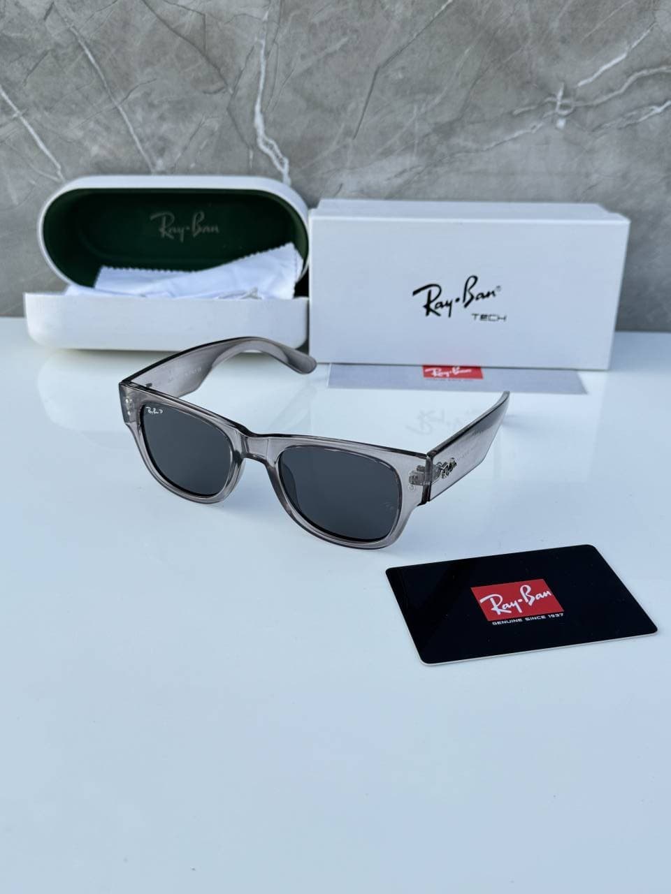 Rayban 0840 grey black