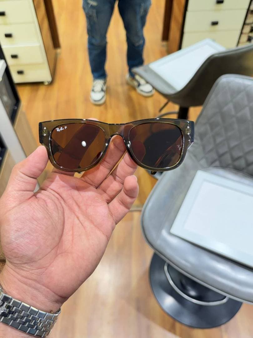 rayban 0840 olive tiger brown