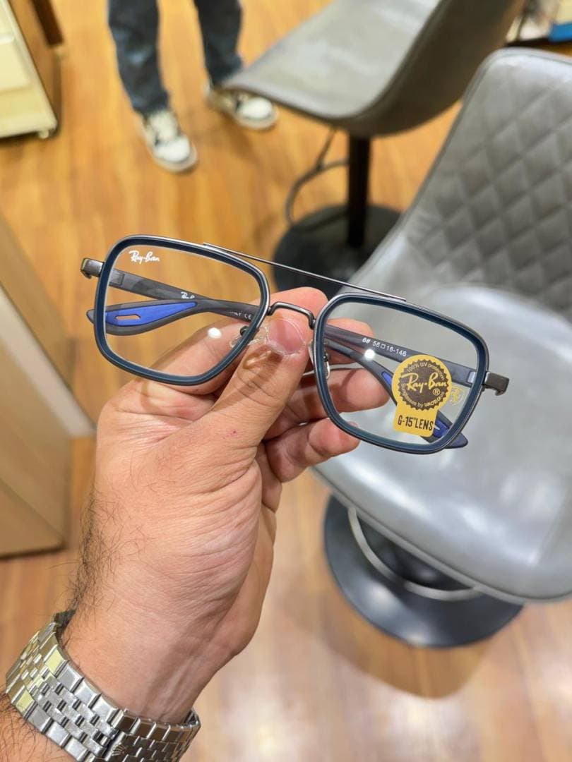rayban 06 blue plano